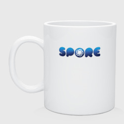 Кружка керамическая Spore Logo Blue