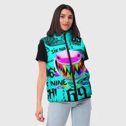 Женский жилет утепленный 3D 6ix9ine - фото 2