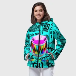 Женская ветровка 3D 6ix9ine - фото 2