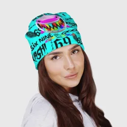 Шапка 3D 6ix9ine - фото 2