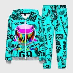 Мужской костюм 3D 6ix9ine