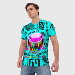 Мужская футболка 3D 6ix9ine - фото 2