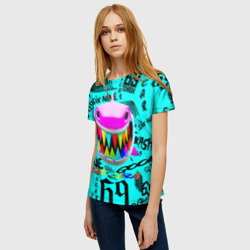 Женская футболка 3D 6ix9ine - фото 2