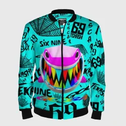 Мужской бомбер 3D 6ix9ine