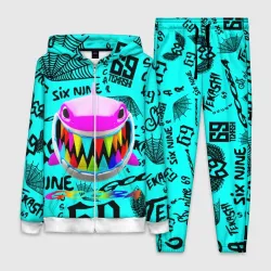 Женский костюм 3D 6ix9ine