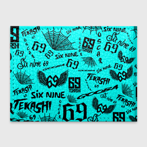 Обложка для студенческого билета 6ix9ine, цвет черный - фото 2