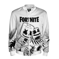 Мужской бомбер 3D Fortnite Marshmello