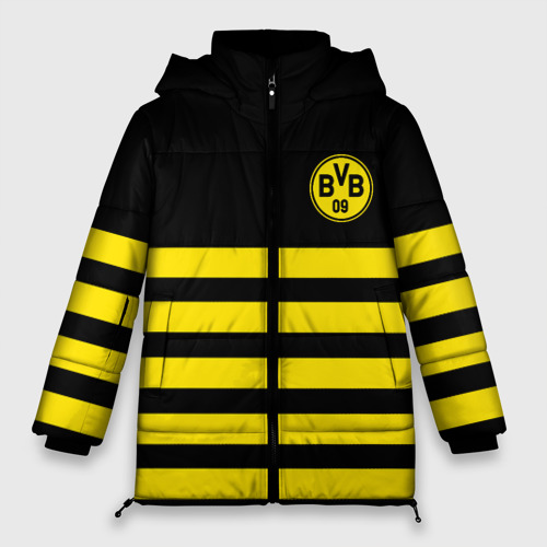 Женская зимняя куртка Oversize Borussia, цвет черный