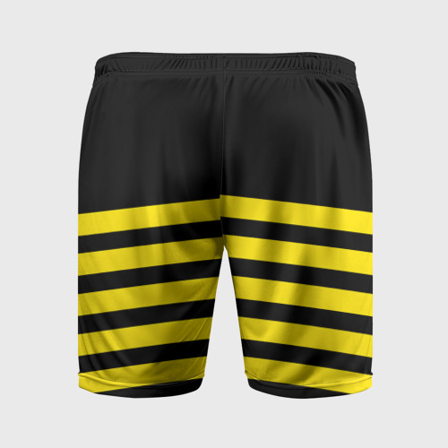 Мужские шорты спортивные с принтом BORUSSIA, вид сзади #1