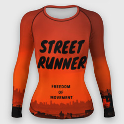 Женский рашгард 3D Street runner