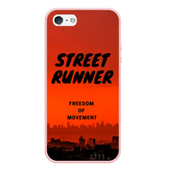 Чехол для iPhone 5/5S матовый Street runner