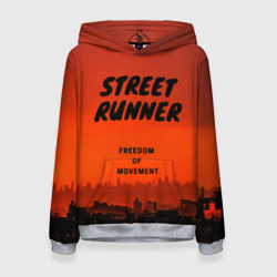 Женская толстовка 3D Street runner