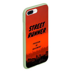 Чехол для iPhone 7Plus/8 Plus матовый Street runner - фото 2