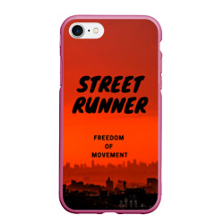 Чехол для iPhone 7/8 матовый Street runner