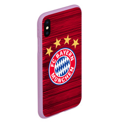 Чехол для iPhone XS Max матовый Bayern Munchen - фото 2