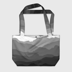 Пляжная сумка 3D Горы