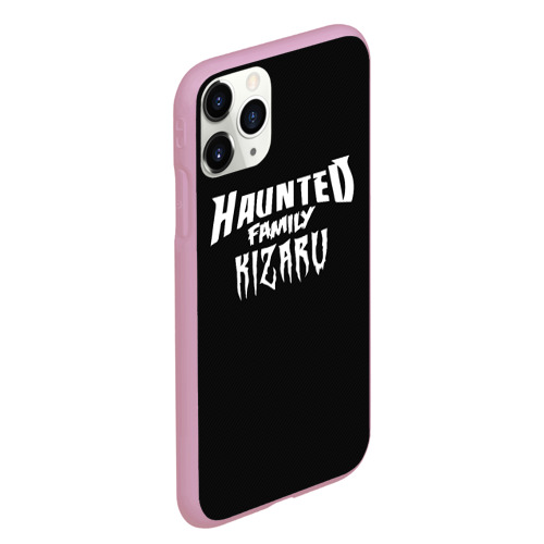 Чехол для iPhone 11 Pro Max матовый KIZARU HAUNTED FAMILY, цвет розовый - фото 3