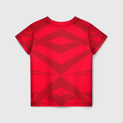 Детская футболка 3D с принтом Bayern Munchen, вид сзади #1