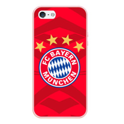 Чехол для iPhone 5/5S матовый Bayern Munchen