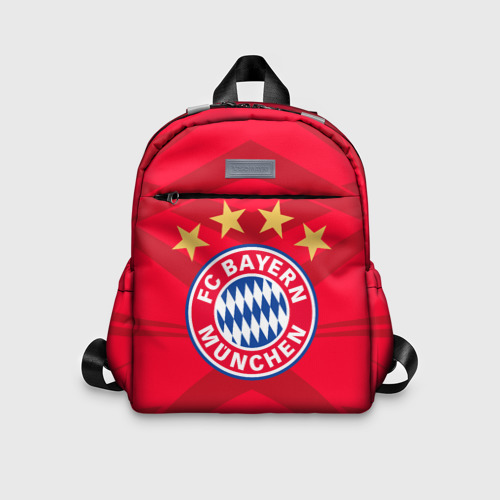 Детский рюкзак 3D с принтом Bayern Munchen, вид спереди #2