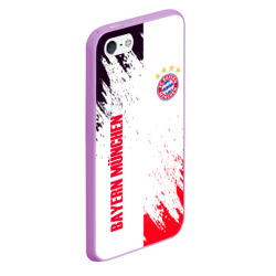 Чехол для iPhone 5/5S матовый Bayern Munchen - фото 2