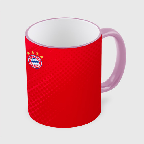 Кружка с полной запечаткой Bayern Munchen, цвет Кант розовый - фото 3