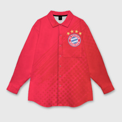 Женская рубашка oversize 3D Bayern Munchen