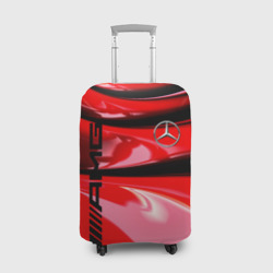 Чехол для чемодана 3D Mercedes
