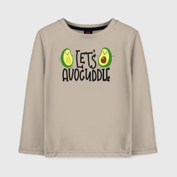 Детский лонгслив хлопок Let's Avocuddle