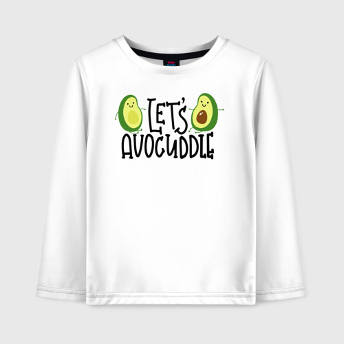 Детский лонгслив хлопок Let's Avocuddle