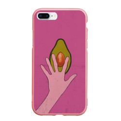 Чехол для iPhone 7Plus/8 Plus матовый Avocado
