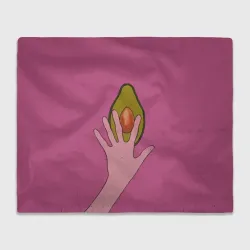Плед 3D Avocado