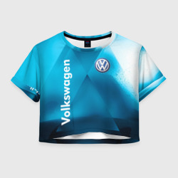 Женская футболка Crop-top 3D Volkswagen
