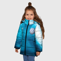 Зимняя куртка для девочек 3D Volkswagen - фото 2