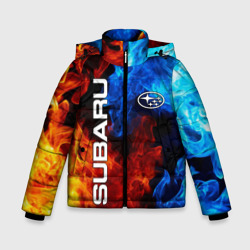 Зимняя куртка для мальчиков 3D Subaru