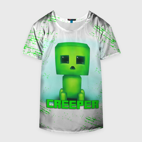 Накидка на куртку 3D MINECRAFT CREEPER, цвет 3D печать - фото 4