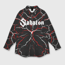 Мужская рубашка oversize 3D Sabaton