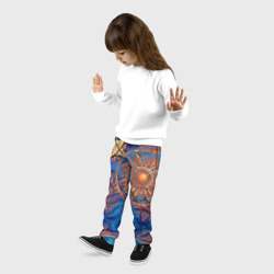 Детские брюки 3D Золотые детали - фото 2