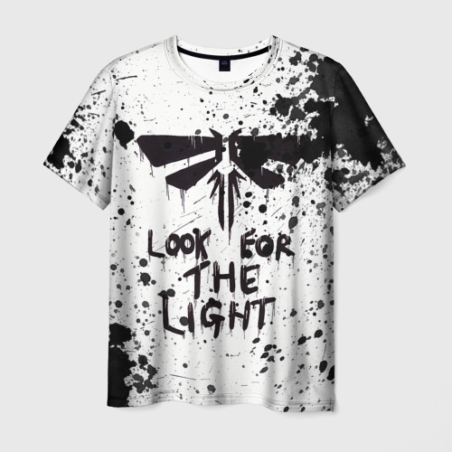 Мужская футболка с принтом The Last of Us, вид спереди №1
