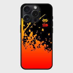 Чехол силиконовый для Apple iPhone 15 Pro Мax матовый Sword Art Online