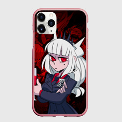 Чехол для iPhone 11 Pro Max матовый Helltaker lucifer