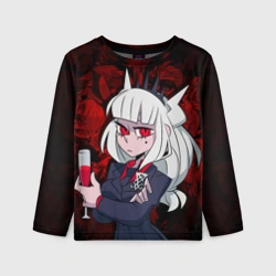 Детский лонгслив 3D Helltaker lucifer
