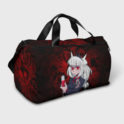 Сумка спортивная 3D Helltaker lucifer