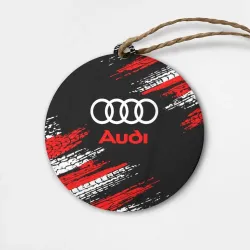 Деревянная игрушка круг Audi