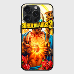 Чехол силиконовый для Apple iPhone 15 Pro матовый Borderlands 3