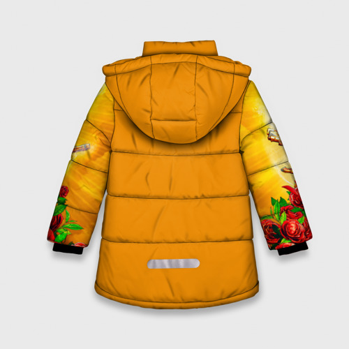 Зимняя куртка для девочек 3D Borderlands 3, цвет черный - фото 2