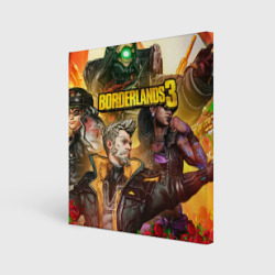 Холст квадратный Borderlands 3 - Зейн Флинт