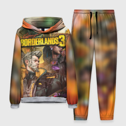 Мужской костюм с толстовкой 3D Borderlands 3 - Зейн Флинт