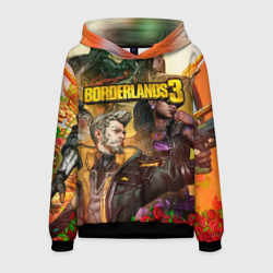 Мужская толстовка 3D Borderlands 3 - Зейн Флинт