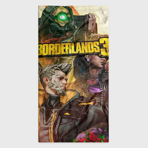 Бандана-труба 3D Borderlands 3 - Зейн Флинт, цвет 3D печать - фото 7